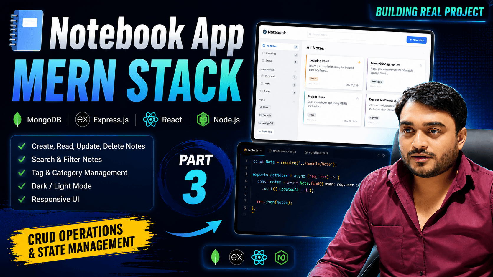 Day-36 notebook app design part 3